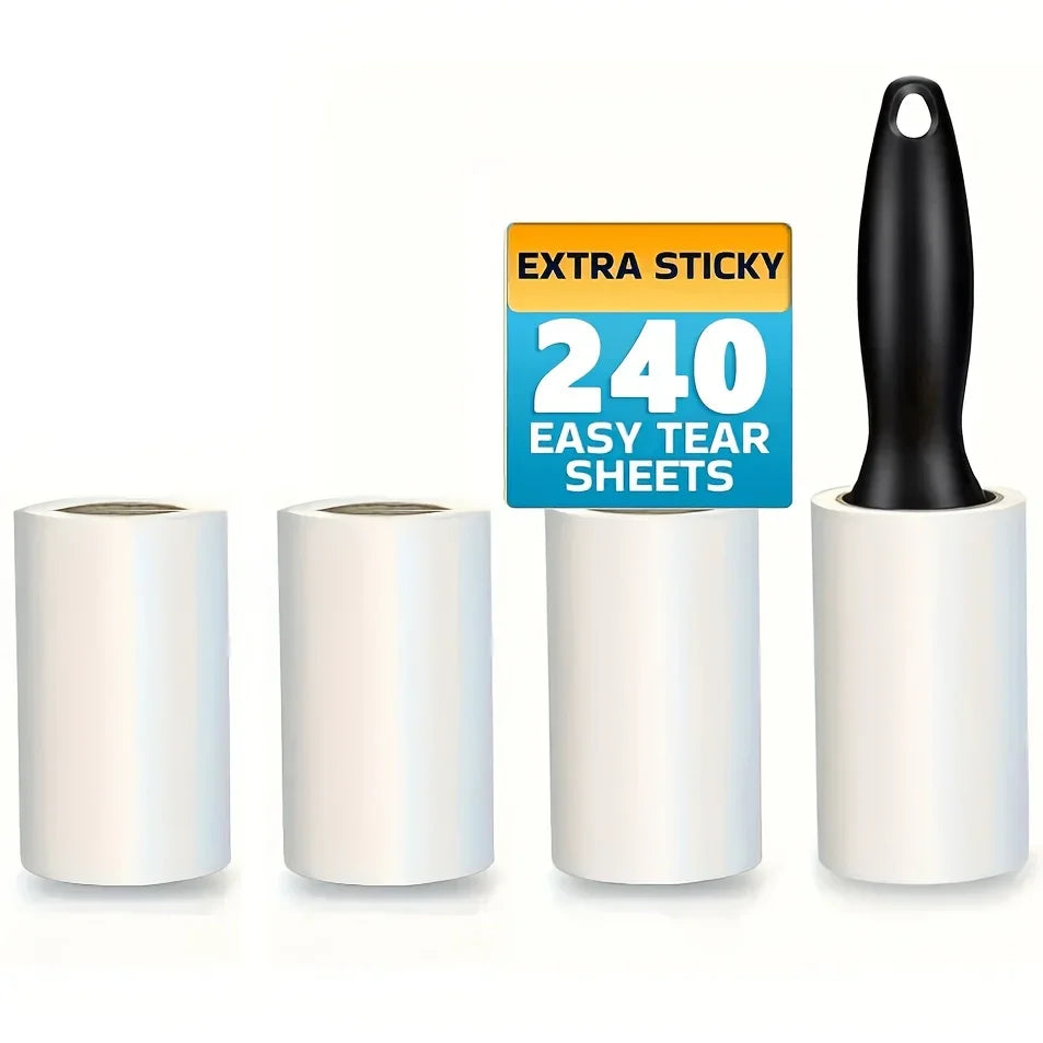 Ultra Sticky Lint Roller for Eliminating Pet Fur-Ideal for Furniture,Clothing &Carpets|Tool for Cleaning Pet Hair Hair Adhesive